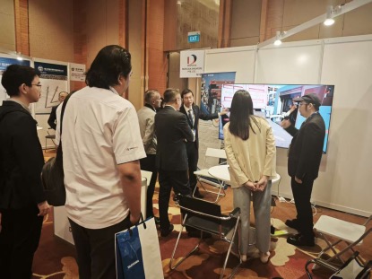 展会现场技术演示